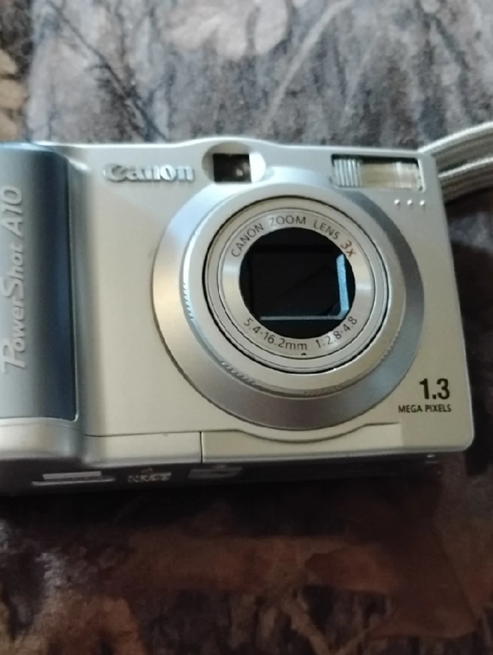Canon Silver PowerShot Compact Digital Camera